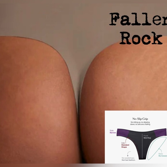 EBY Taupe Seamless Second Skin No Slip Grip Thong G-String Panties Sz 3X NWT - Picture 3 of 11